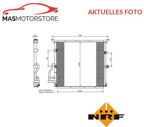 Kondensator klimaanlage nrf - kondensator,